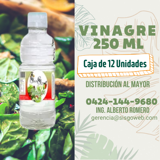 Vinagre Tinto Galón (sin datos)